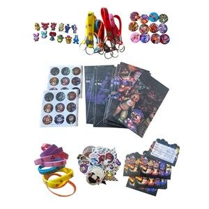 Five Nights At Freddie’s New Birthday Loot Bag Supplies w/ Invitations for 12